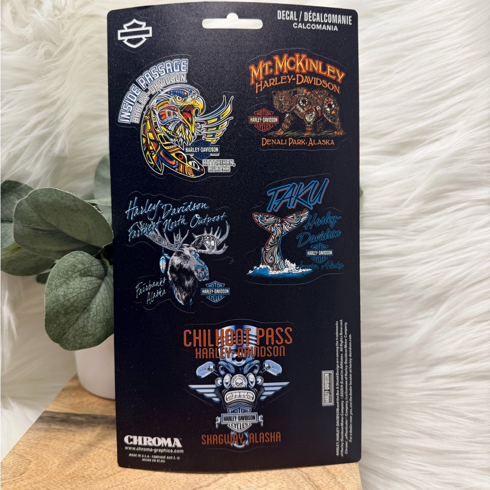 Harley-Davidson Decal stickers - Alaska